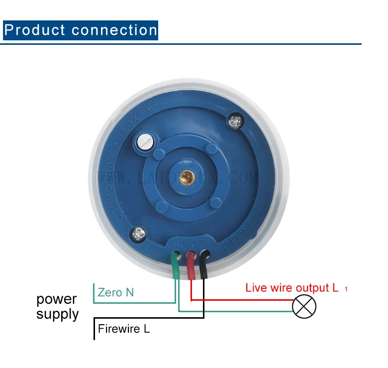 Umbrella Type Light  Control Induction Switch