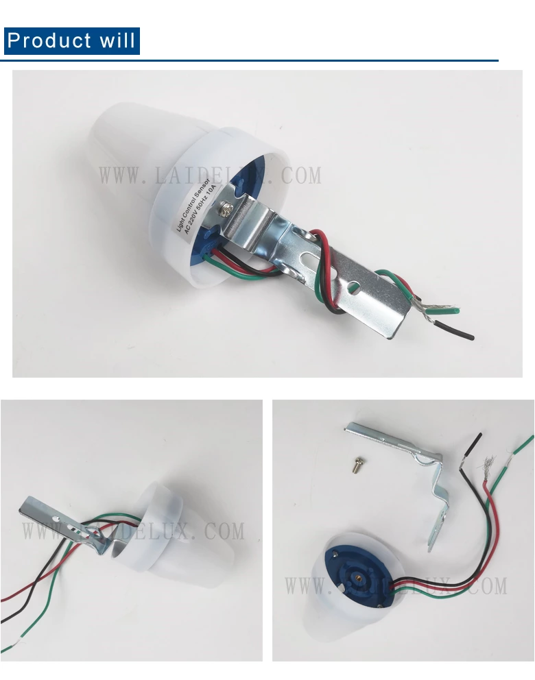 Umbrella Type Light  Control Induction Switch