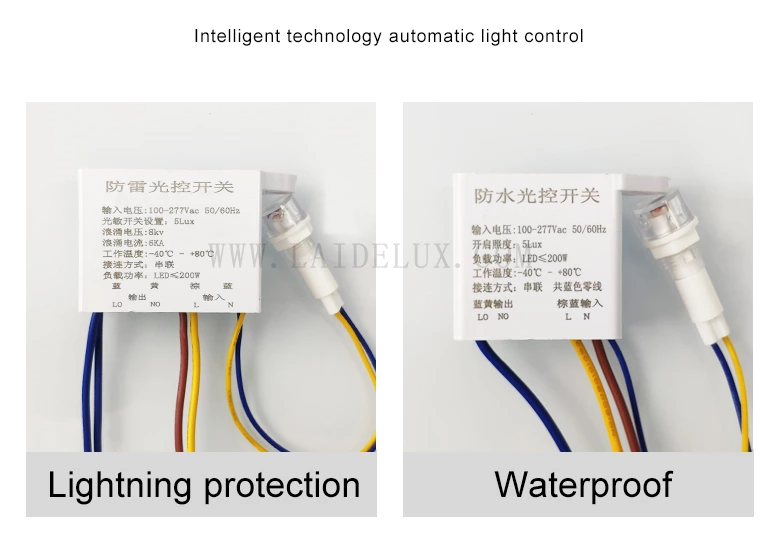 Waterproof Lightning Protection