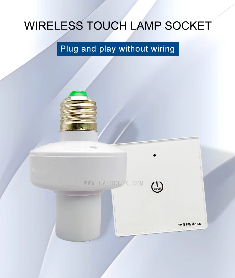 Wireless Touch Lamp Socket