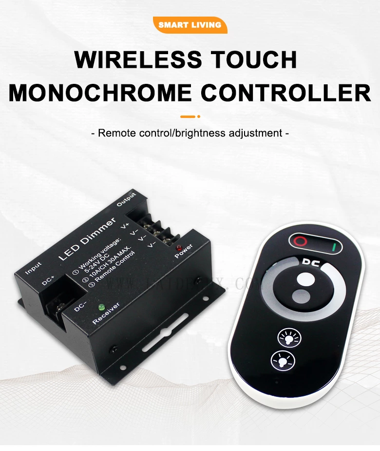 Wireless Touch  Monochrome Controller