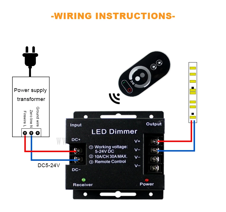 Wireless Touch  Monochrome Controller