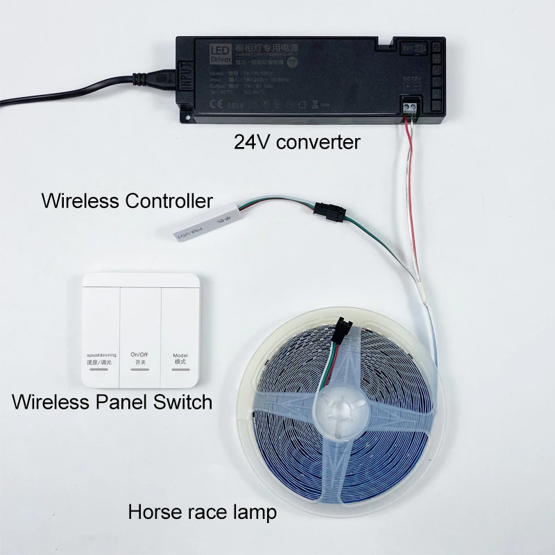 Wireless Running Water Light Controller