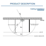 5.8ghz Microwave Radar Sensor（Ceiling type）