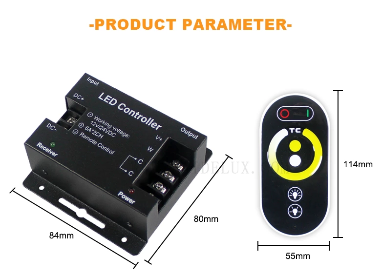 Dual Color  Temperature Controller