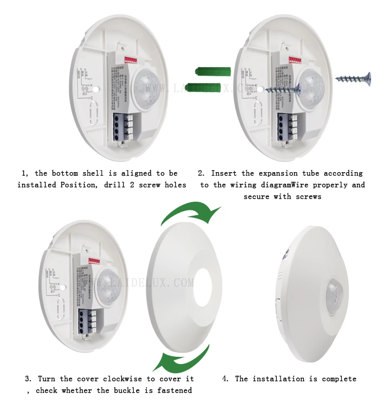 AC110V 220V Human Body Sensor Switch