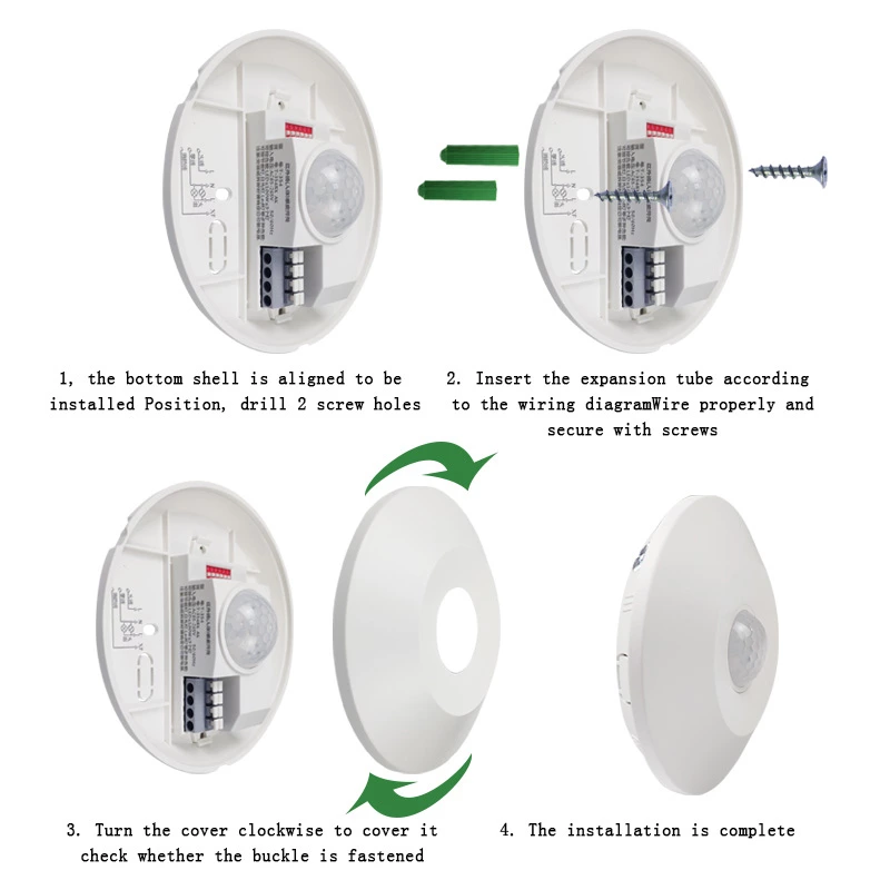 AC110V 220V Human Body Sensor Switch