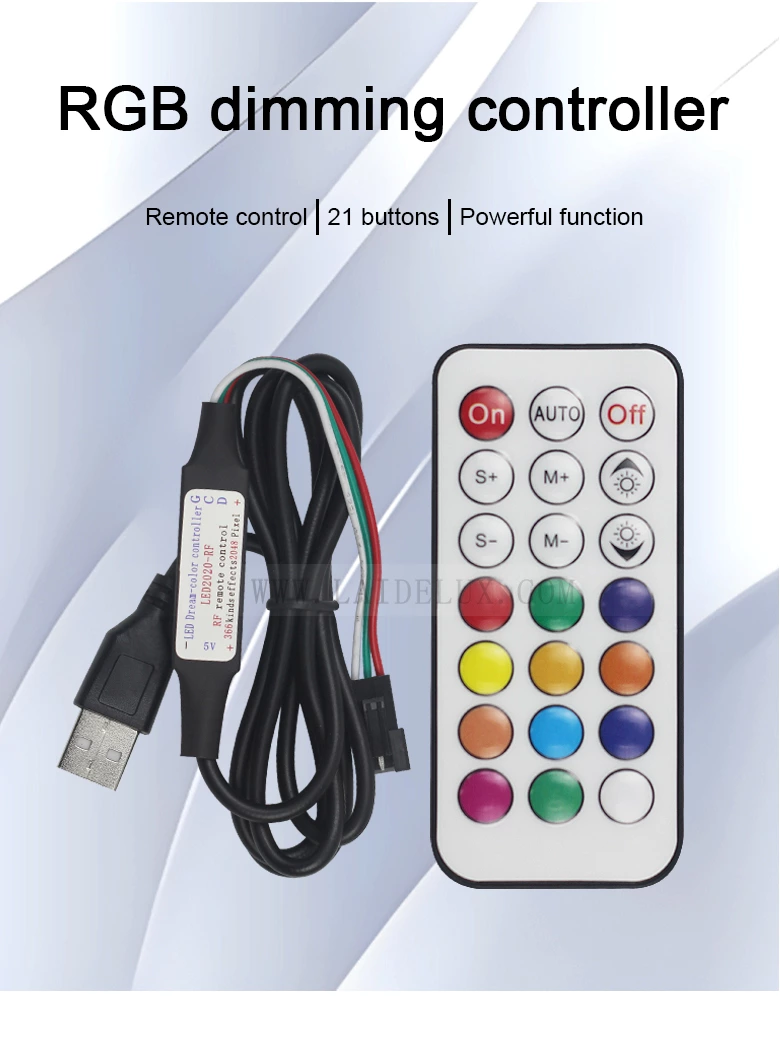 21 keys RGB Dimming Controller