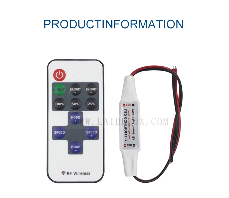 11 Keys Wireless Mini Rf Remote Control