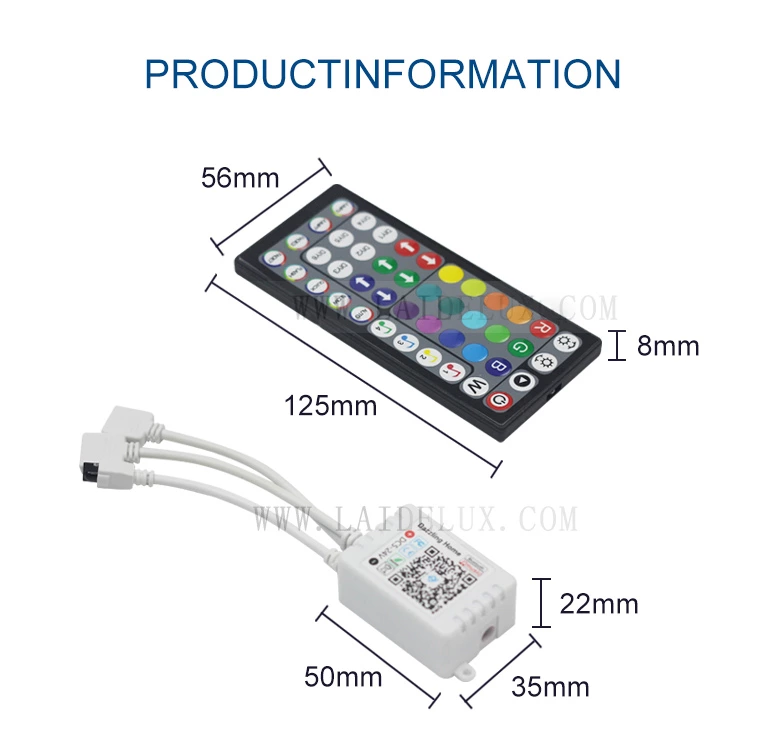 44 key Wireless IR Remote Controller