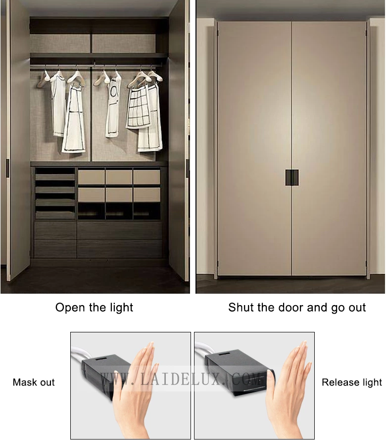 Square Cabinet  Sensor Switch