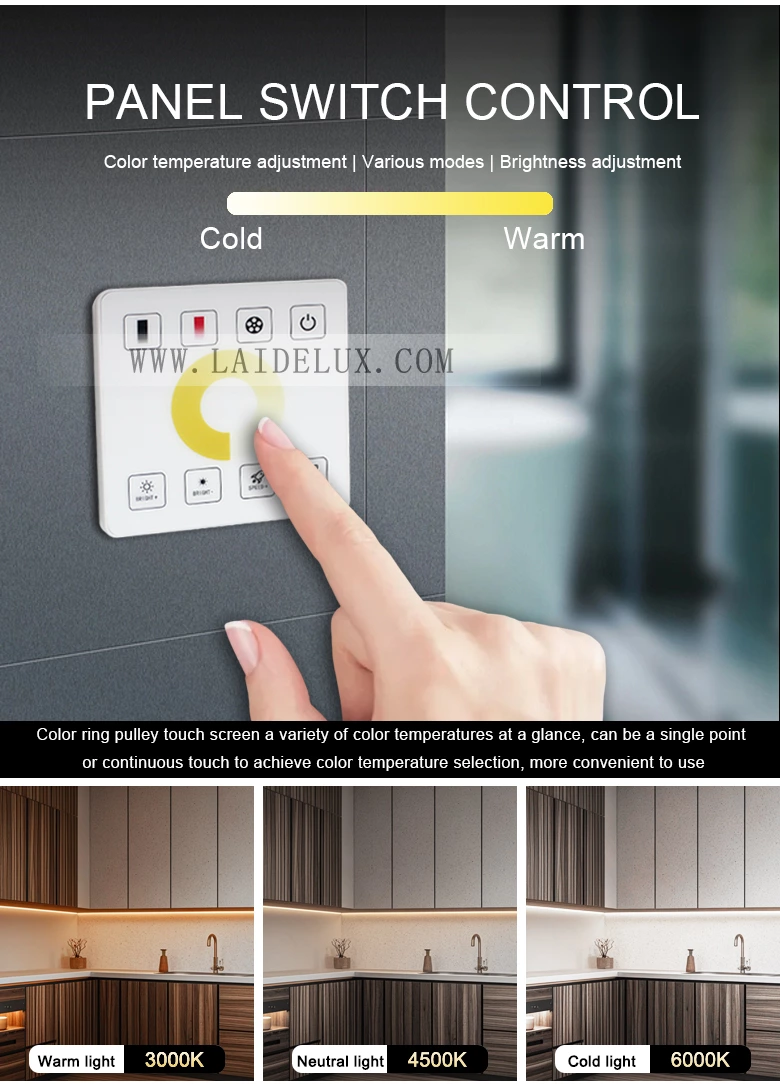 Wireless Panel Dual  Color Controller