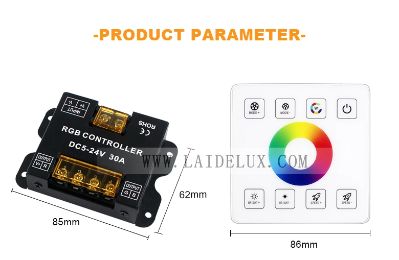 Wireless Panel Rgb Controller