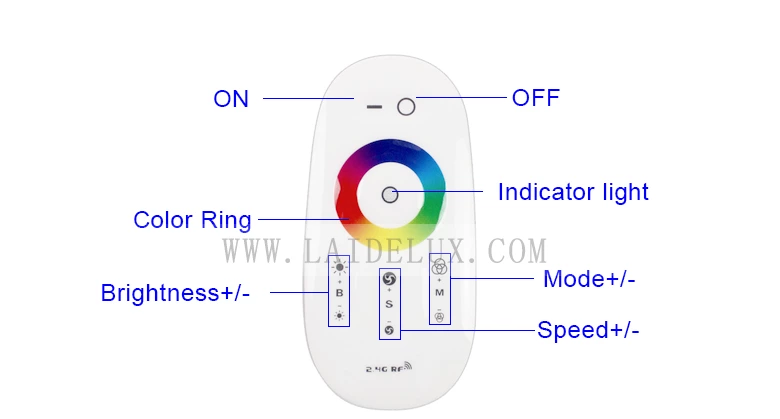 Rgb Touch  Dimming Controller