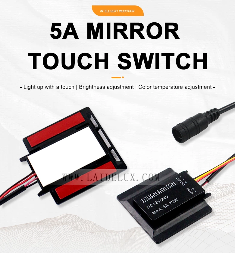 5a Mirror  Touch Switch(DC)