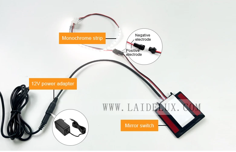 5a Mirror  Touch Switch(DC)