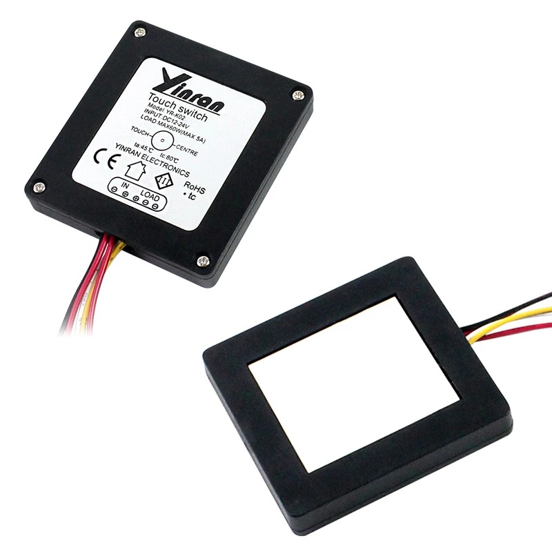 Mirror Touch  Sensor Switch (New Black)