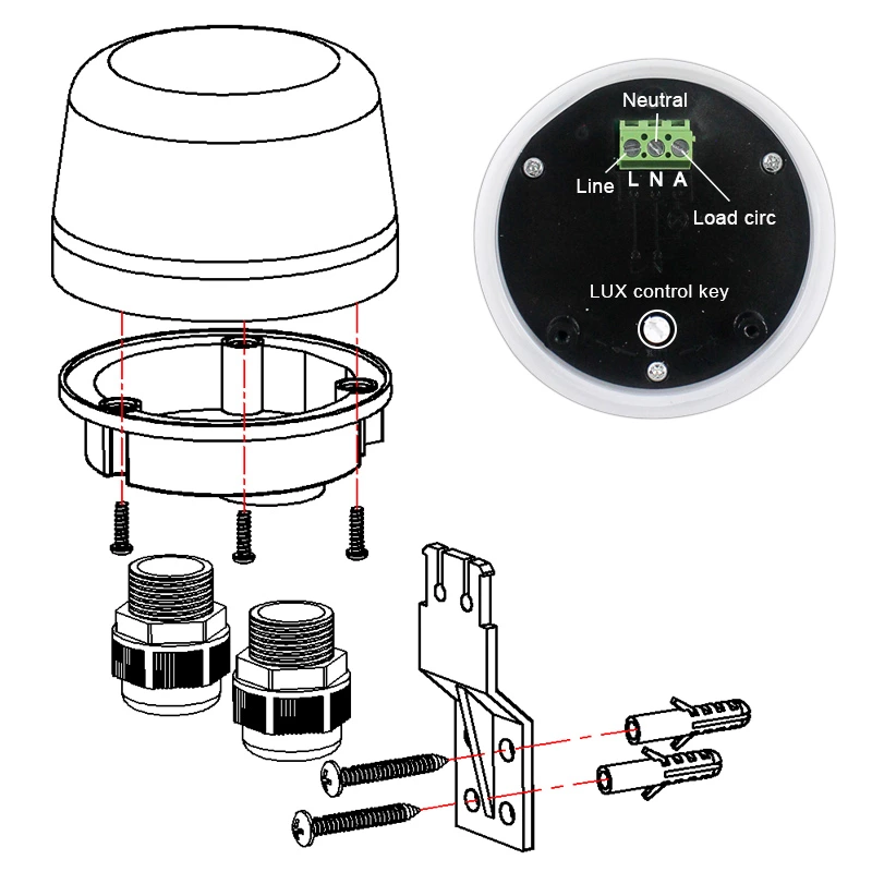 Street Lamp Light  Control Switch