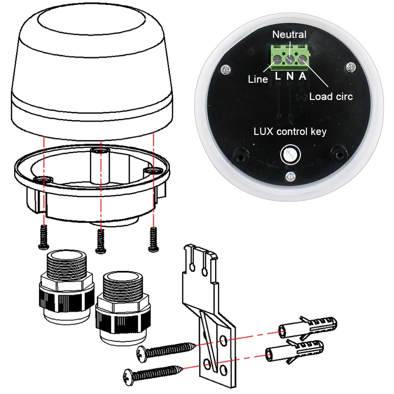 Outdoor Light  Control Switch