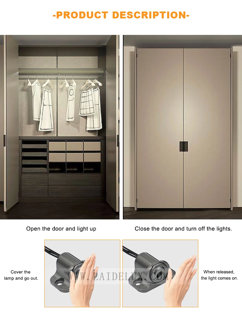 8mm Single Door Sensor Switch