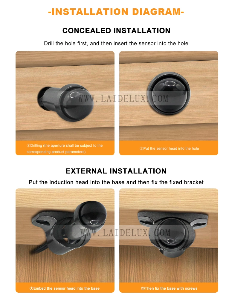 8mm Human Body Sensor Switch（Sub-control）
