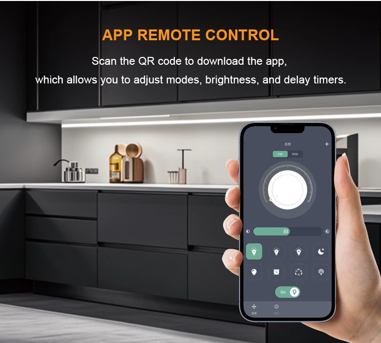 Sub-Control APP-control Hand Sweep Motion Sensor Switch