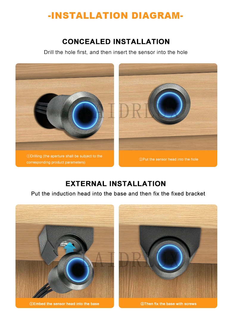 Sub-Control APP-control Touch Sensor Switch