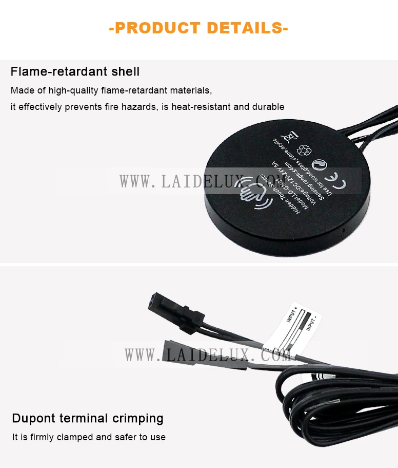 Wooden Board Touch Sensor Switch