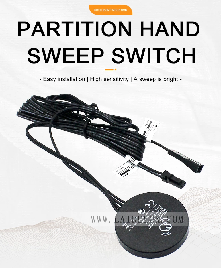 Wooden Board Hand Sweep IR Motion Sensor