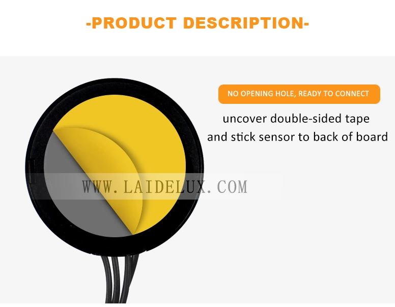 Wooden Board Hand Sweep IR Motion Sensor