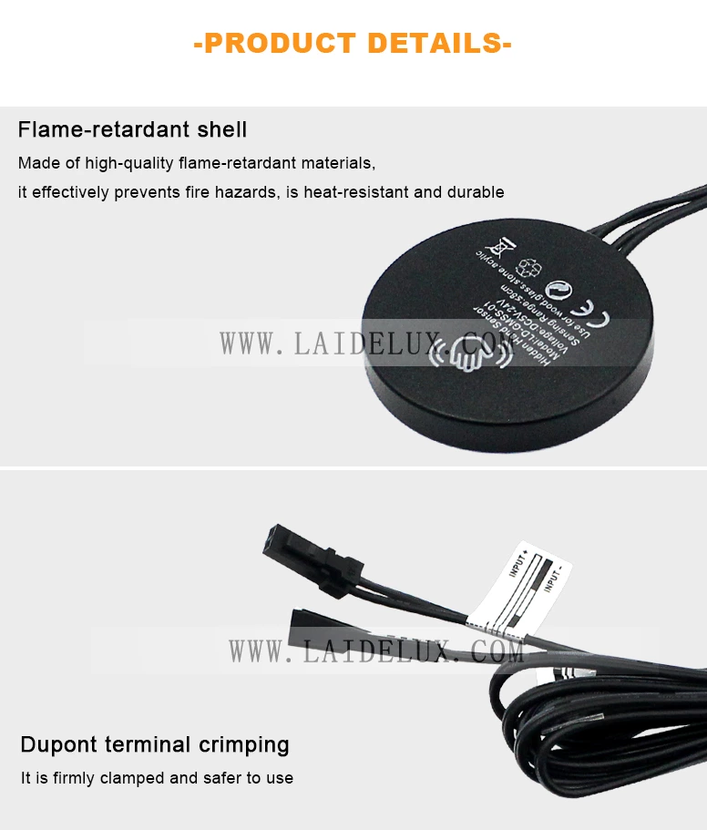 Wooden Board Hand Sweep IR Motion Sensor