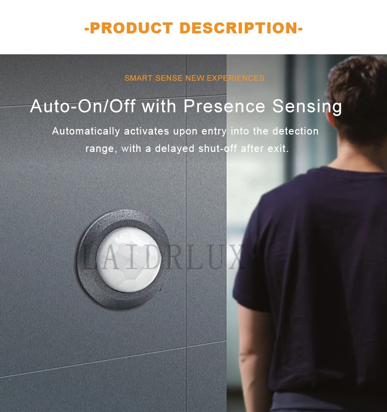 Sub-Control APP-control IR Human Body Sensor Light Switch