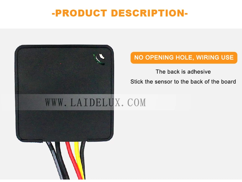 English Russian Dual Color Square Voice Controller