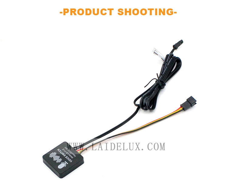 English Russian Dual Color Square Voice Controller