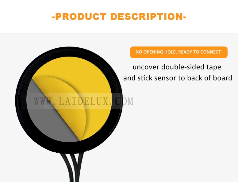 AC220V Wood Penetration Touch Dimming Sensor Switch