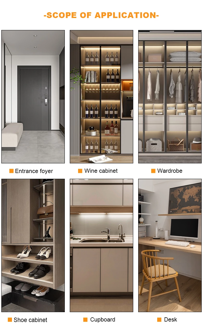 AC220V Wood Penetration Touch Dimming Sensor Switch（Square）