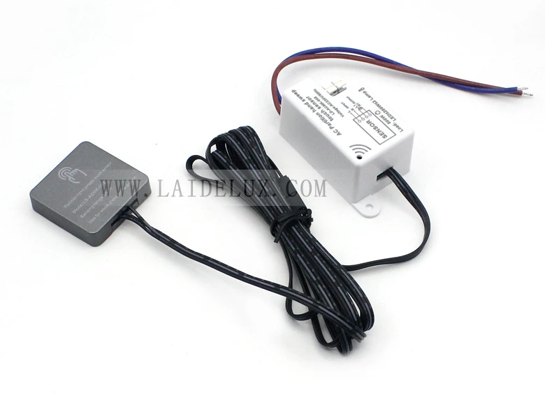 AC220V Wood Penetration Touch Dimming Sensor Switch（Square）
