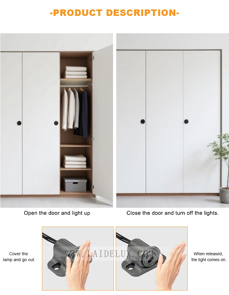 8mm Single Door Sensor Switch（Sub-control）