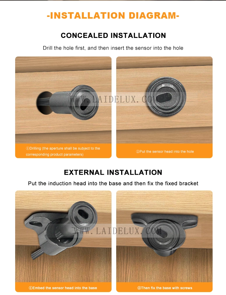 8mm Single Door Sensor Switch（Sub-control）