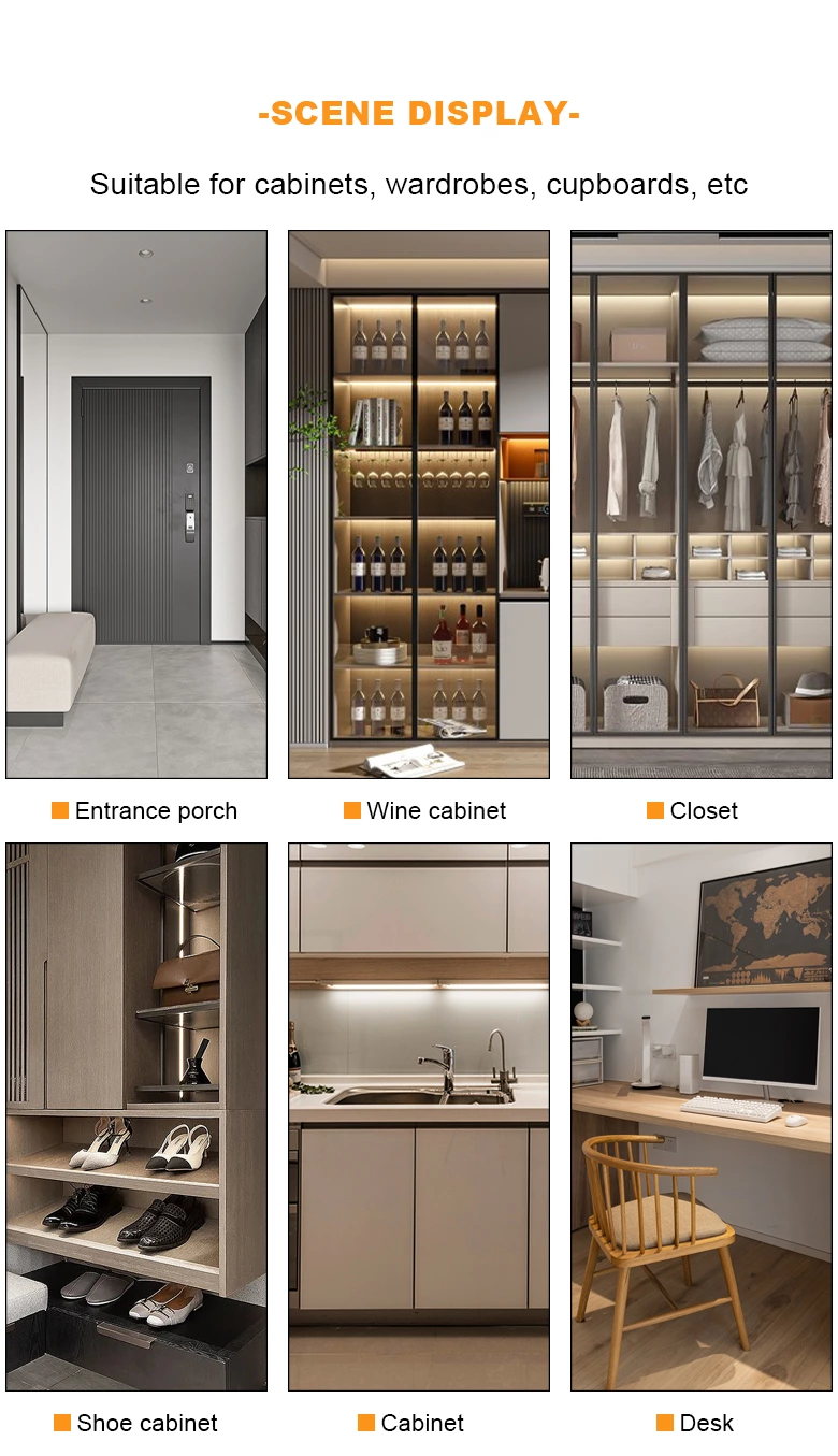 AC220V Double Door Sensor Switch（Detachable ）