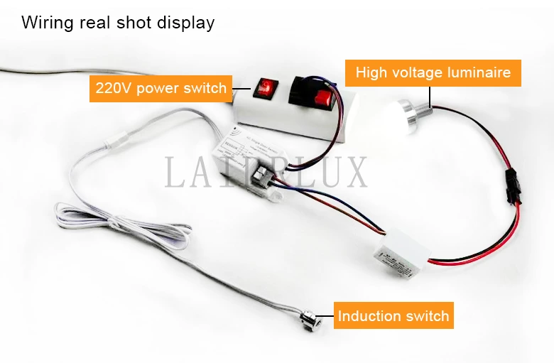 AC220V Single Door Sensor Switch（Detachable ）