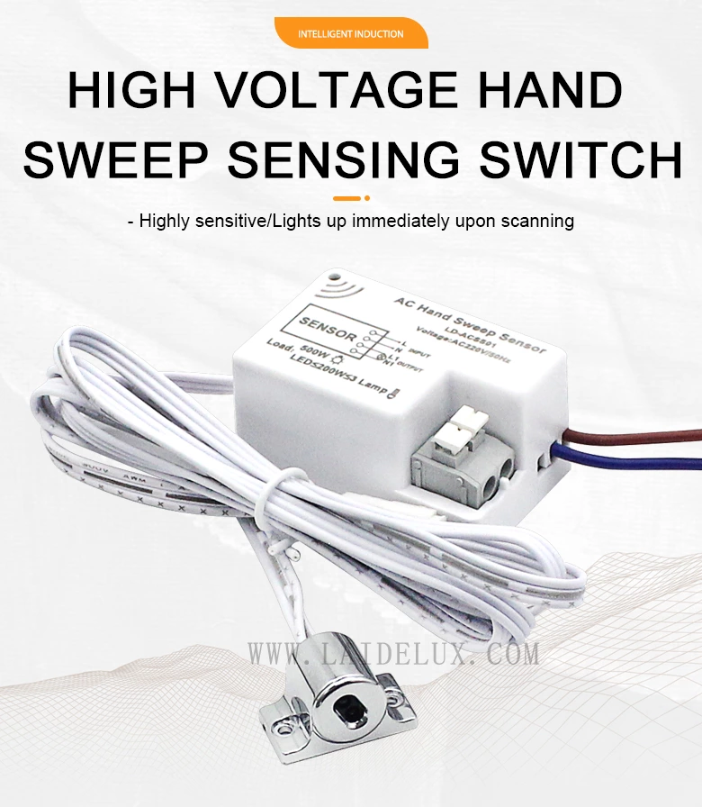 AC220V Hand Sweep IR Sensor Switch（Detachable ）