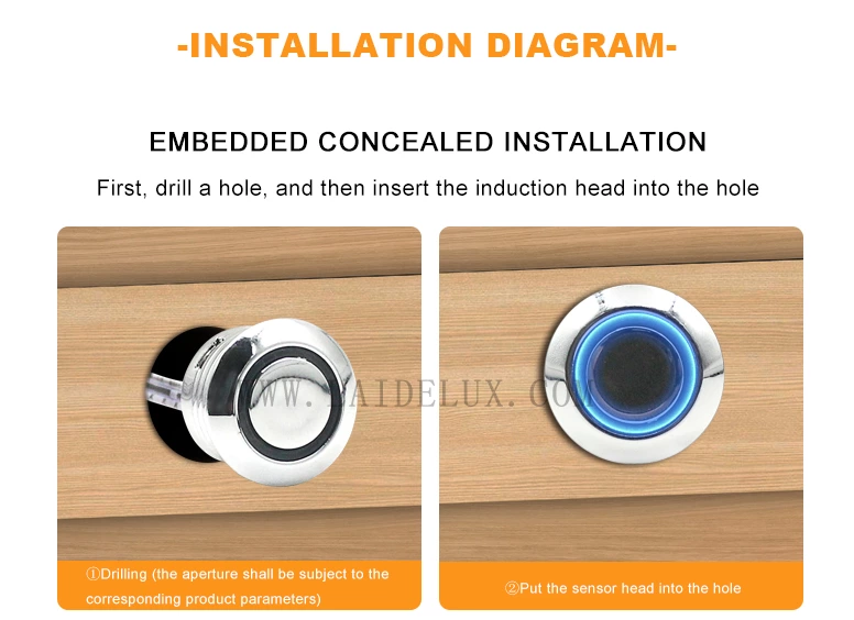 AC220V Touch Sensor Switch（Detachable ）