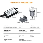 Sub-Control APP-control IR Human Body Sensor Light Switch