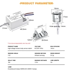 AC220V Human Body Sensor Switch（Detachable ）