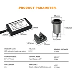 Sub-Control APP-control Hand Sweep Motion Sensor Switch