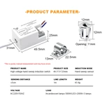 AC220V Hand Sweep IR Sensor Switch（Detachable ）