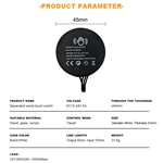 Wooden Board Touch Sensor Switch