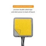 Square Wooden Partition Touch Dimming Sensor Switch