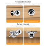 AC220V Single Door Sensor Switch（Detachable ）